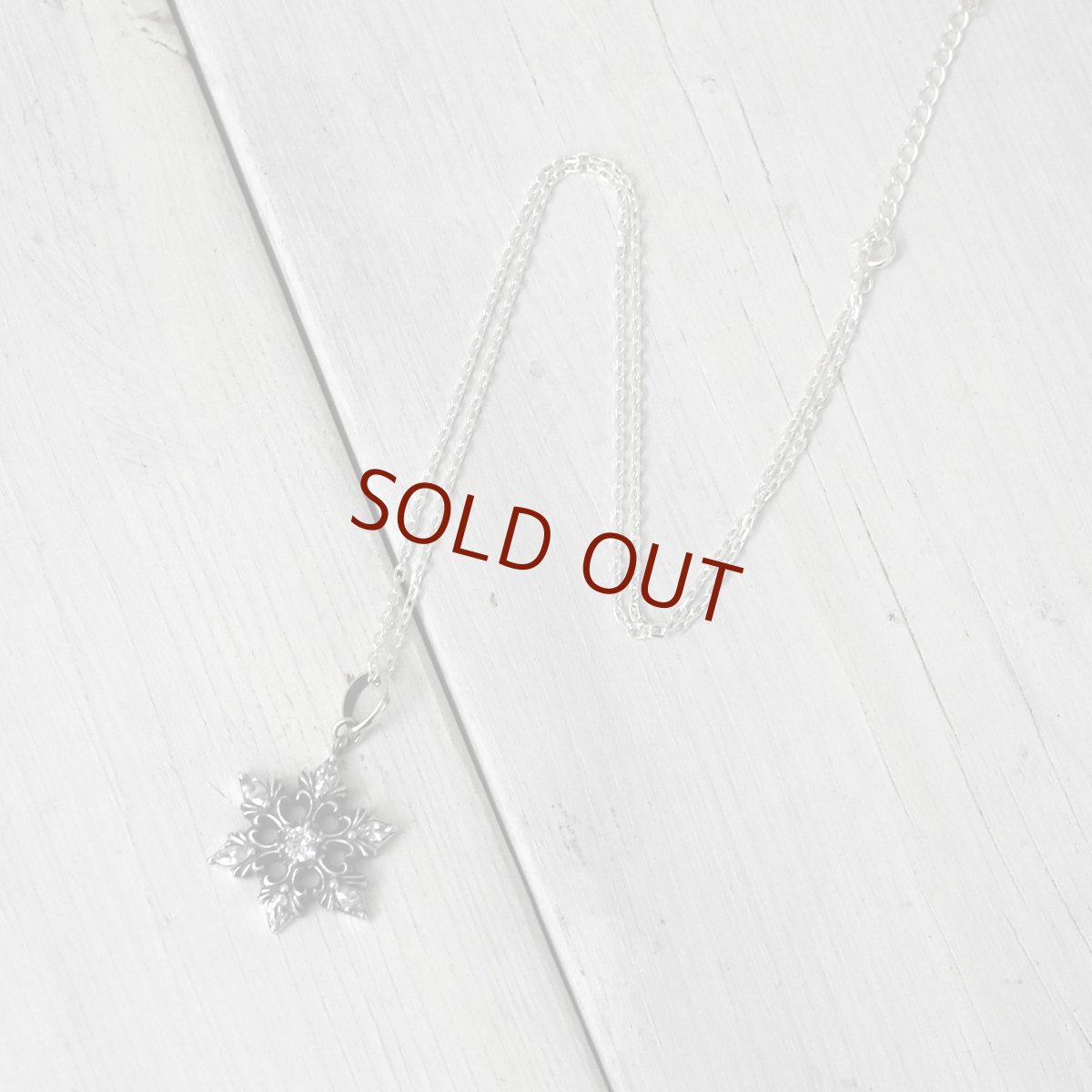 スノークリスタル 雪の結晶 シルバー925 ペンダント ネックレス【cooldust | クールダスト】