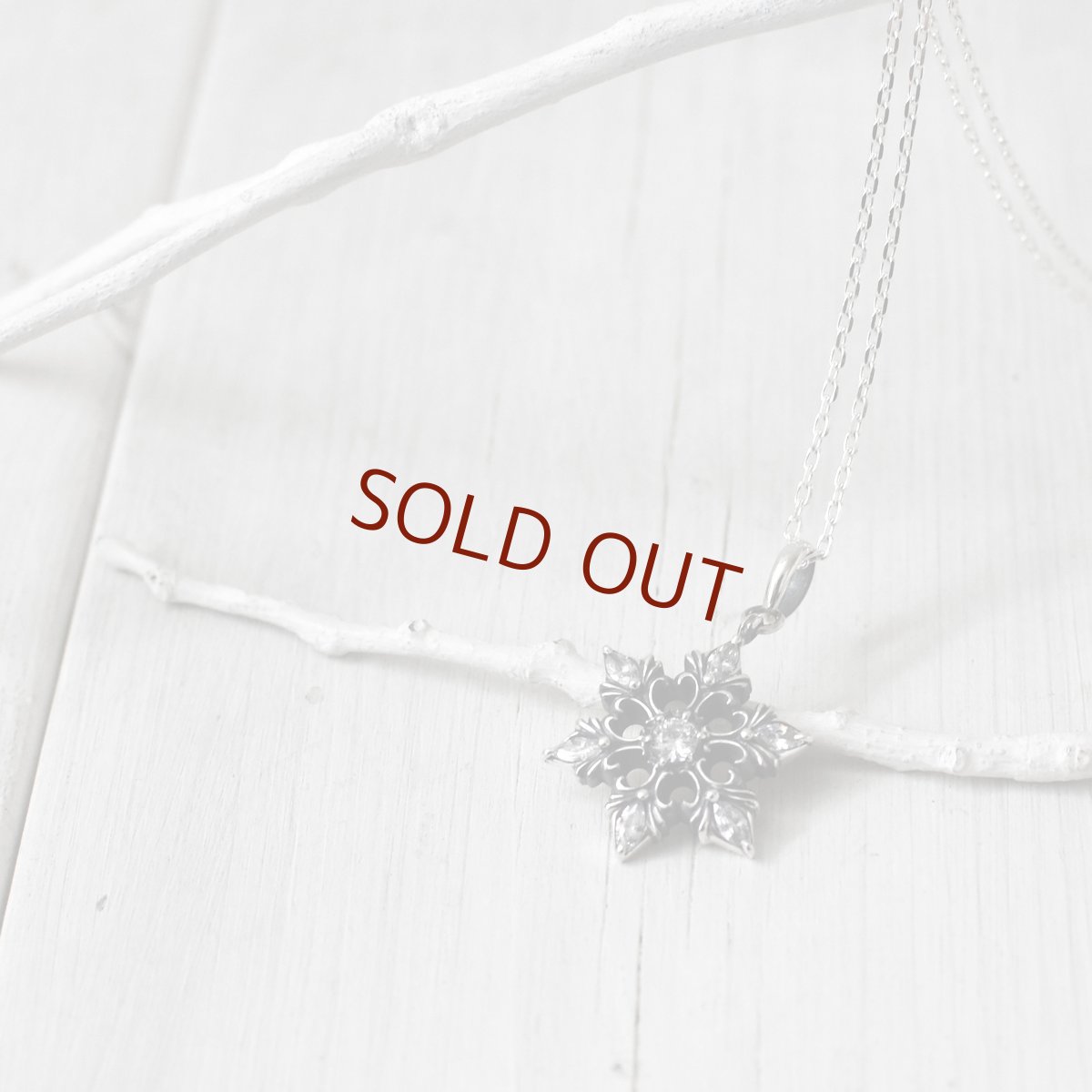 スノークリスタル 雪の結晶 シルバー925 ペンダント ネックレス【cooldust | クールダスト】