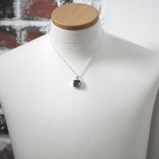 スノーフレーク 雪の結晶 オニキス 水晶 シルバー925 ペンダント ネックレス【cooldust | クールダスト】
