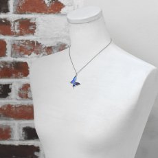 カキカモルフォ 蝶の翅 シルバー925 ペンダント ネックレス【Psyche|プシュケ】