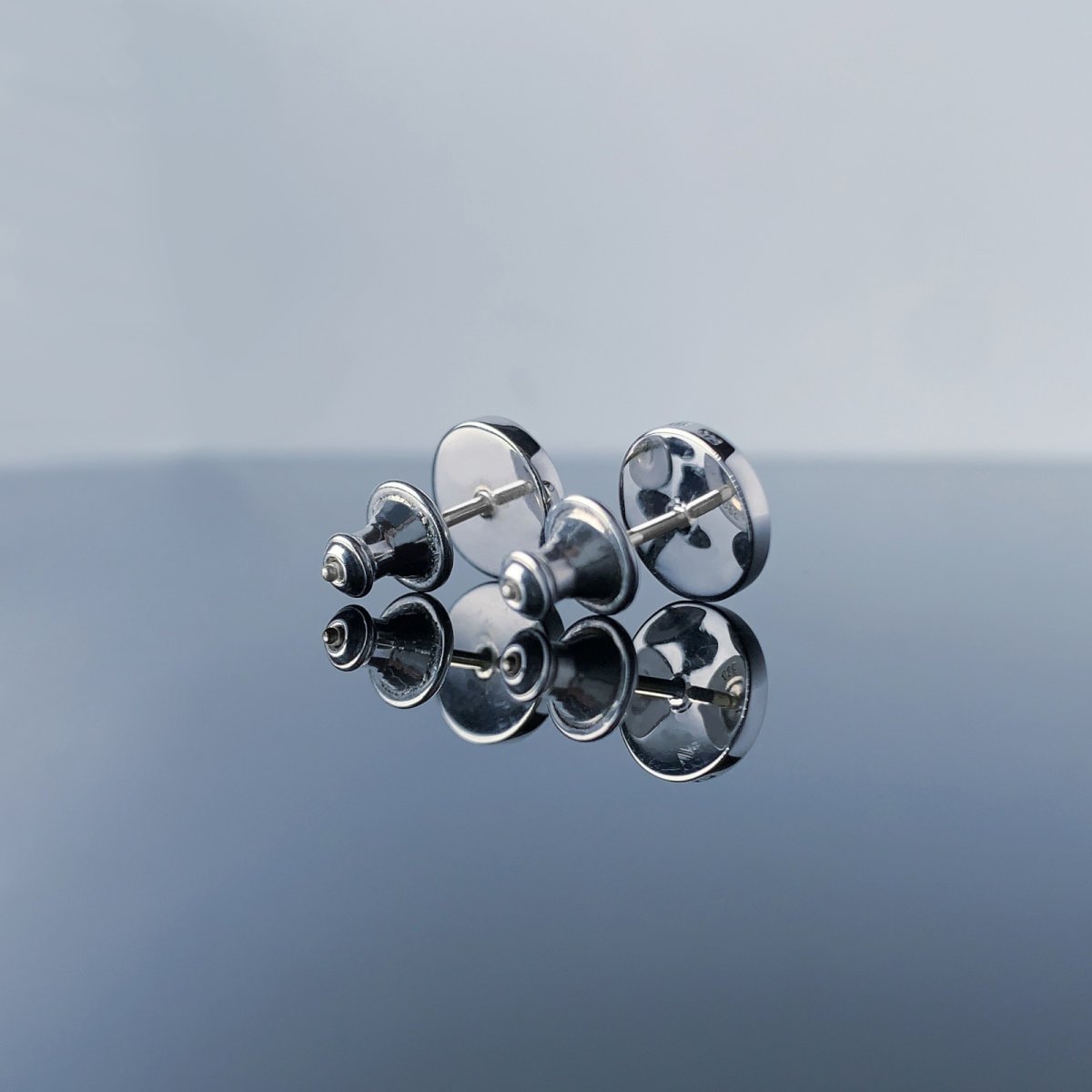 菊 文様 耳飾り 和柄 シルバー925 ピアス  [両耳]【KANAME | 金目(かなめ)】