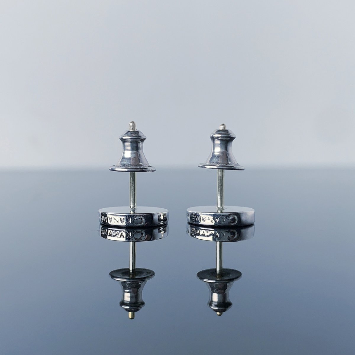 青海波 文様 耳飾り 和柄 シルバー925 ピアス  [両耳]【KANAME | 金目(かなめ)】