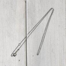 1.1mm巾 カットアズキ サージカルステンレス チェーン ネックレス 40cm (37cm)【LEPUS|レプス】