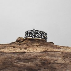 スノーフレーク 雪の結晶 デザイン シルバー925 リング 指輪 [誕生石]【cooldust | クールダスト】