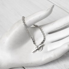 BALL CHAIN BRACELT 3.0mm (WOMEN'S) / ボール チェーン ブレスレット シルバー925【it's 12 midnight Original | イッツトゥエルヴミッドナイト】