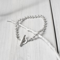 BALL CHAIN BRACELT 5.0mm (MEN'S) / ボール チェーン ブレスレット【it's 12 midnight Original | イッツトゥエルヴミッドナイト】