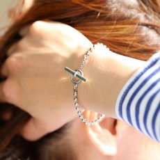 BALL CHAIN BRACELT 3.0mm (WOMEN'S) / ボール チェーン ブレスレット シルバー925【it's 12 midnight Original | イッツトゥエルヴミッドナイト】