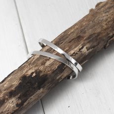 4.5mm Flat Bangle / フラット バングル シルバー 925【it's 12 midnight Original | イッツトゥエルヴミッドナイト】