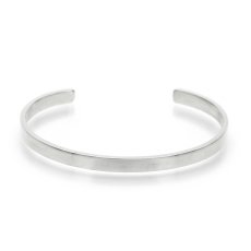 4.5mm Flat Bangle / フラット バングル シルバー 925【it's 12 midnight Original | イッツトゥエルヴミッドナイト】