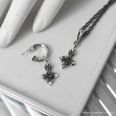 逆十字 クロスデザイン チャーム シルバー 925 ペンダント ネックレス【cooldust | クールダスト】