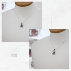 七芒星 デザイン シルバー 925 ペンダント ネックレス [誕生石]【cooldust | クールダスト】