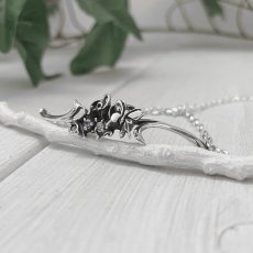 アゲハ 蝶  3つの宝石 シルバー 925 ブレスレット