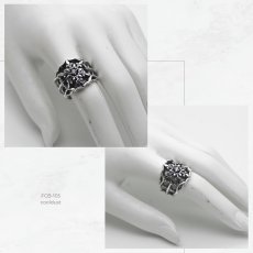 スノーフレーク 雪の結晶 デザイン シルバー925 リング 指輪【cooldust | クールダスト