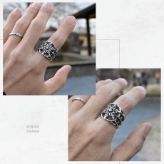 スノーフレーク 雪の結晶 デザイン シルバー925 リング 指輪【cooldust | クールダスト