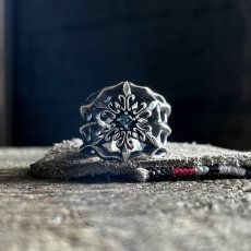 スノーフレーク 雪の結晶 デザイン シルバー925 リング 指輪【cooldust | クールダスト