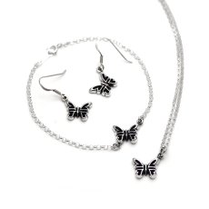 画像5: 小さなアゲハ蝶 シルバー 925 ペンダント ネックレス【Ageha|アゲハ】【 限定品 】 (5)
