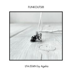 アゲハ 蝶 スカル シルバー 925 ペンダント ネックレス【Ageha|アゲハ】