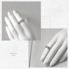 キヘイ デザイン シルバー 925 リング 指輪［ペア販売］【LEPUS | レプス】