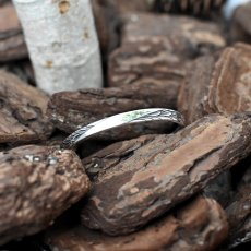 アゲハ 蝶の翅 デザイン シルバー 925 バングル