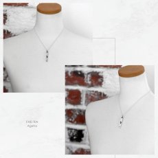 アゲハ 蝶 シンプルプレート シルバー 925 ペンダント ネックレス