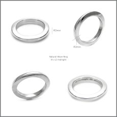 Natural Wave Ring / ナチュラル ウェーブ リング【it's 12 midnight Original | イッツトゥエルヴミッドナイト】