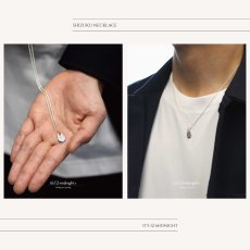 SHIZUKU NECKLACE / 雫 ネックレス シルバー 925【it's 12 midnight Original | イッツトゥエルヴミッドナイト】