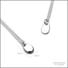SHIZUKU NECKLACE / 雫 ネックレス シルバー 925【it's 12 midnight Original | イッツトゥエルヴミッドナイト】