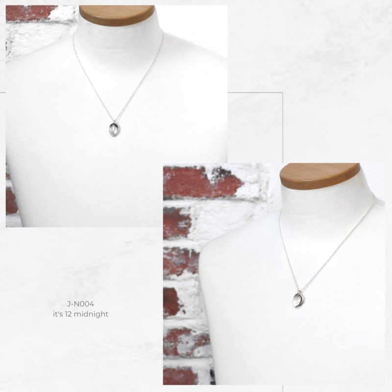 MIKAZUKI NECKLACE / 三日月 ネックレス シルバー 925【it's 12