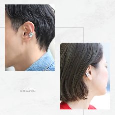 Ripple Ear Cuff / さざ波 イヤーカフ シルバー 925【it's 12 midnight Original | イッツトゥエルヴミッドナイト】