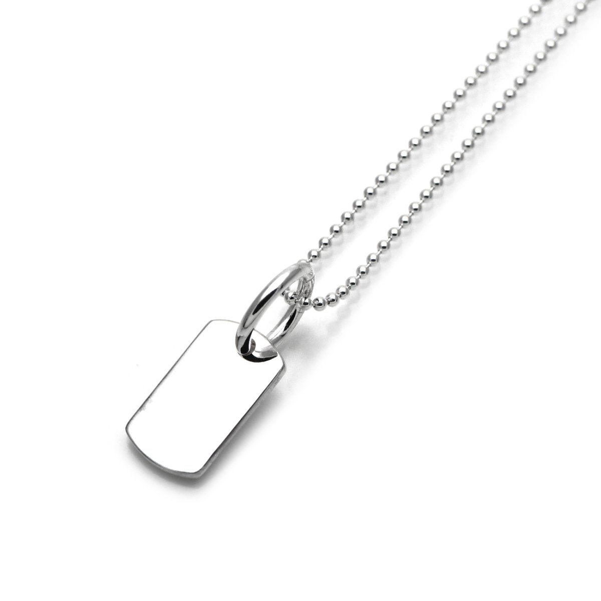 DOGTAG NECKLACE / ドッグタグ ネックレス シルバー925【it's 12 midnight Original | イッツトゥエルヴミッドナイト】