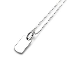 DOGTAG NECKLACE / ドッグタグ ネックレス シルバー925【it's 12 midnight Original | イッツトゥエルヴミッドナイト】