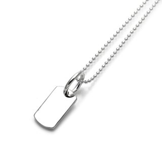 DOGTAG NECKLACE / ドッグタグ ネックレス シルバー925【it's 12
