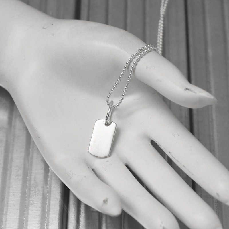 DOGTAG NECKLACE / ドッグタグ ネックレス シルバー925【it's 12
