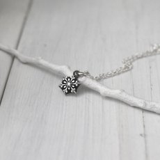 スノーフレーク 雪の結晶 シルバー 925 ペンダント ネックレス [誕生石]【cooldust | クールダスト】