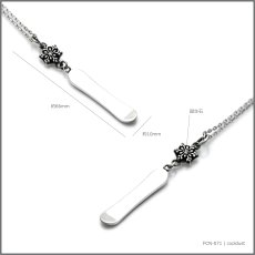 雪の結晶 スノーボード シルバー 925 ペンダント ネックレス [誕生石]【cooldust | クールダスト】