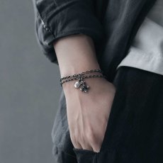 逆十字 チャーム シルバー 925 チェーン ブレスレット【cooldust | クールダスト】