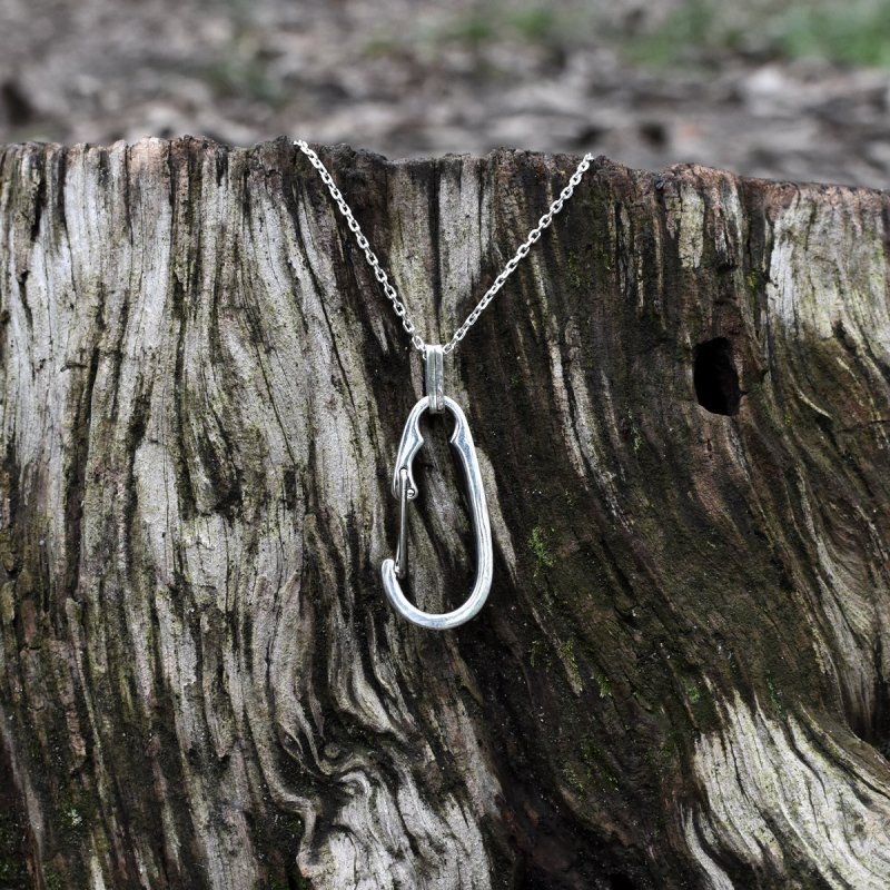 dpachndsilber ドイツ　SILVER 925 アクセサリー キーホルダー キーリング シルバー 925 2way ネックレス【LEPUS