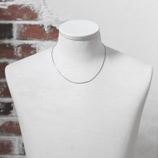 1.6mm巾 カットアズキ サージカルステンレス チェーン ネックレス 50cm (45cm)【LEPUS|レプス】
