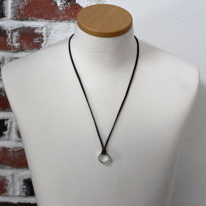 3.0mm巾 鹿革紐 ディアスキン レザーコード ブラック 50cm-90cm【LEPUS|レプス】Chain Necklace / Leather  cord