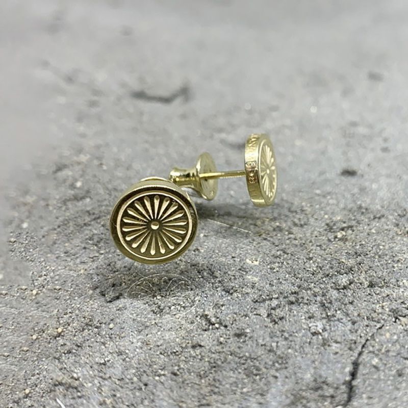 2.5x18mm ゴールド 両耳 ハンドメイド 925 ピアス(301サイズ)