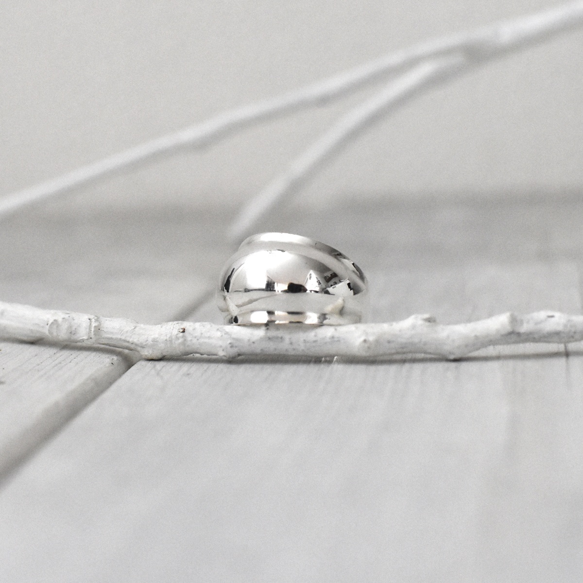 Cigar Band Ring / シガーバンド リング 指輪 シルバー925【it's