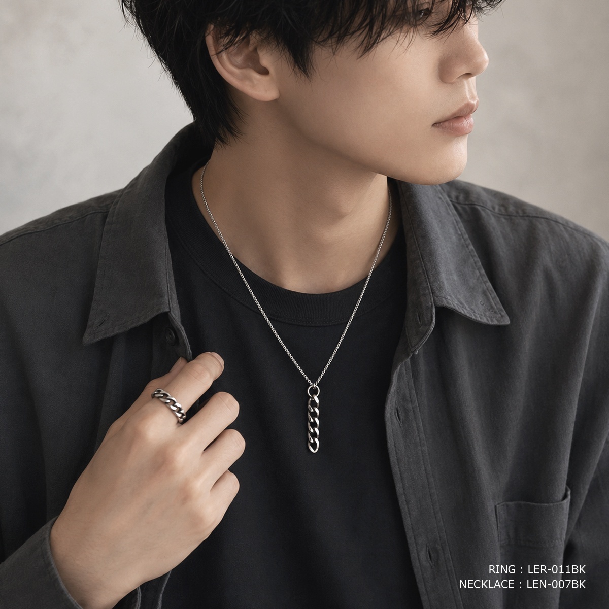 キヘイ デザイン シルバー 925 リング 指輪 [燻し加工]【LEPUS 