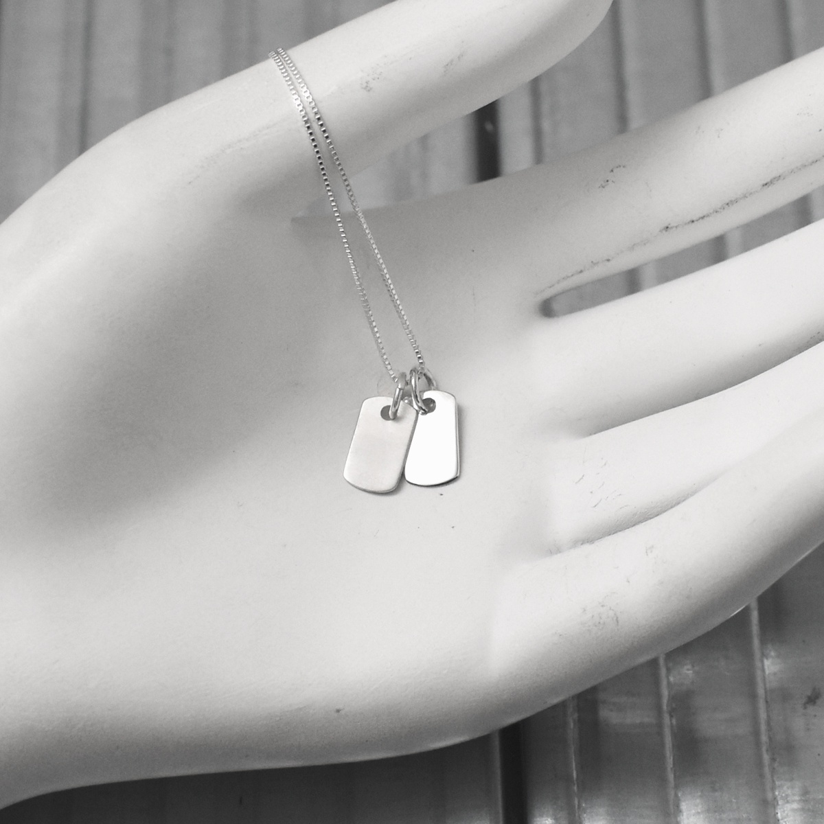 BoTT Typo Necklace ネックレス　シルバー925 TINY TAG NECKLACE / タイニー タグ ネックレス シルバー 925【it's 12